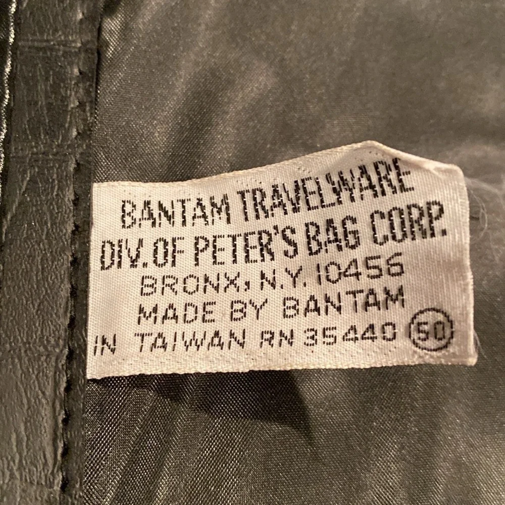 Vintage Bantam Travelware small carry on or briefcase